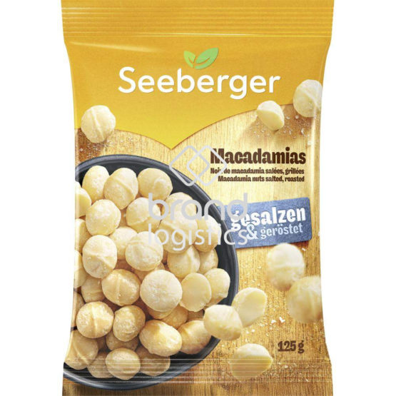 Seeberger Macadamias geröstet, gesalzen 125 g