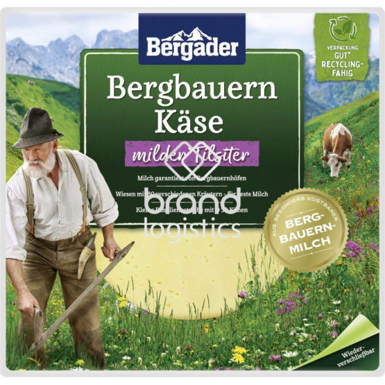 Bergader Bergbauern Tilsiter 140 g Scheiben