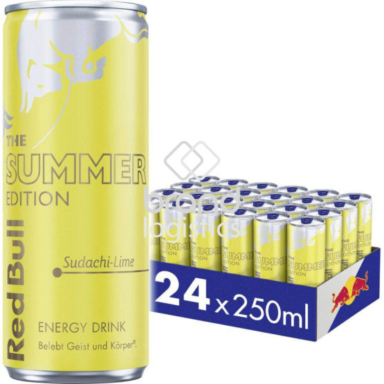 Red Bull Energy Drink Summer Edition, Sudachi-Lime, 24 x 250ml EINWEG E-Commerce