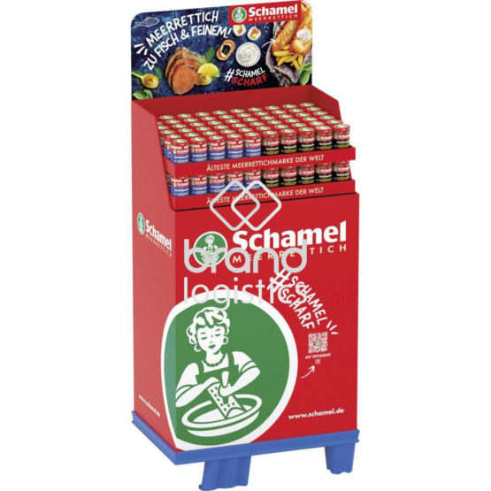 Schamel Meerrettich Fisch & Feines 2-fach 1/4CH Display 120 St.