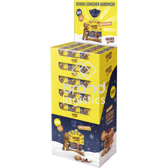 Golden Toast Schoko-Lebkuchen Sandwich Display 60×375 g