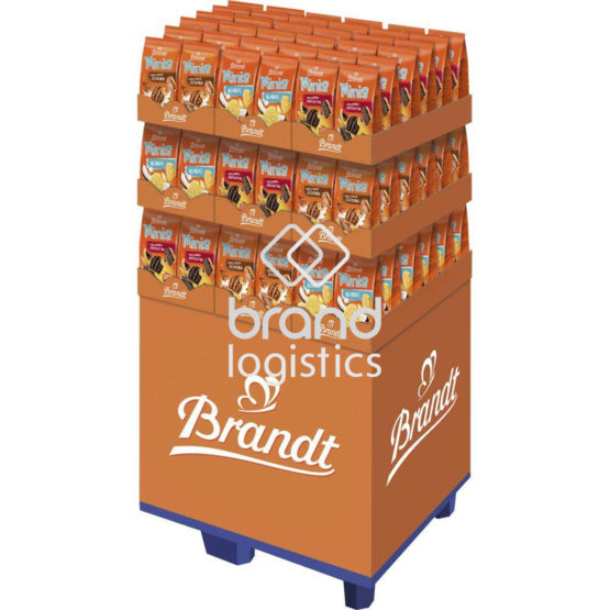 Brandt Minis 3-fach 1/4 Chep Display 108 St.