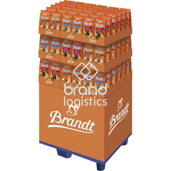 Brandt Minis 3-fach 1/4 Chep Display 108 St.