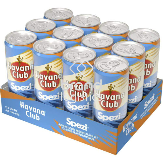 Havana Club Spezi 10% vol. Tray 12×0,33 l