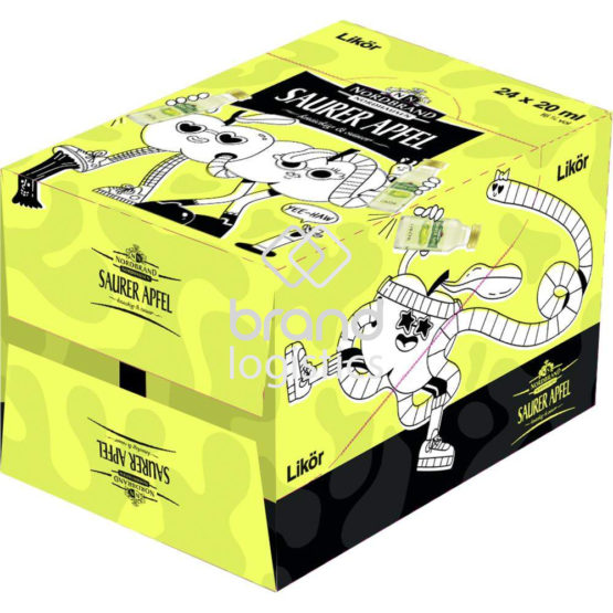 Nordbrand Saurer Apfel 16% vol. 24×0,02 l