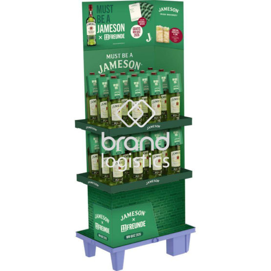 Jameson Irish Whiskey 40% vol. Display 24×0,7 l On-Pack mit Quiz Frühjahrs Promotion 2026