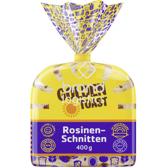 Lieken Golden Toast Rosinen Schnitte 400 g