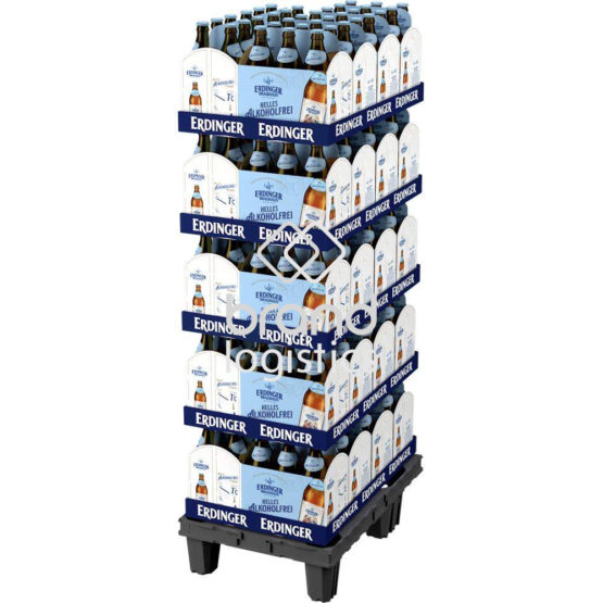 ERDINGER BRAUHAUS HELLES alkoholfrei Basket Display 30 x 6 x 0,5 l EP