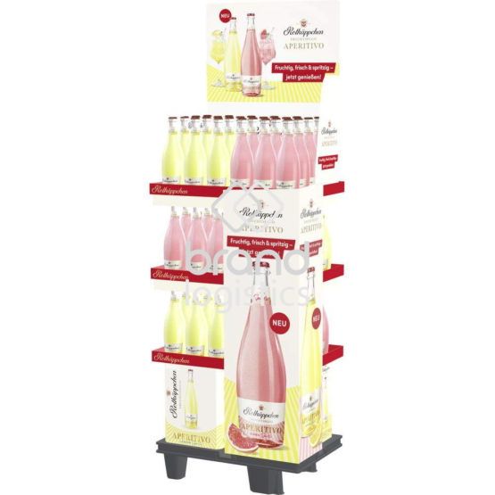 Rotkäppchen Fruchtsecco Aperitivo Lemon Spritz/Rosa Spritz 2-fach Display 114×0,75 l