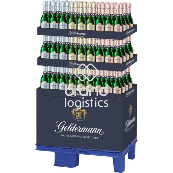 Geldermann Sekt Brut & Rose & Classique 3-fach Display 144×0,2 l