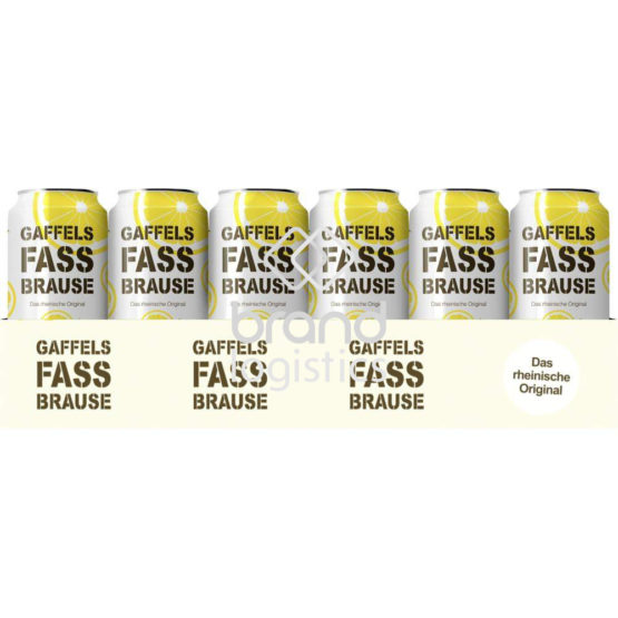 Gaffels Fassbrause Zitrone Tray 24×0,5 l