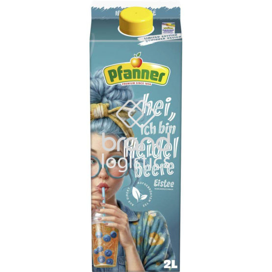 Pfanner Design Mich Heidelbeere Eistee 2 l