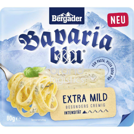 Bavaria blu extra mild Schale 80 g