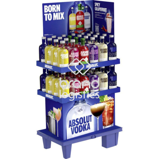 Absolut Vodka Mix Display 6-fach Display 48×0,7 l