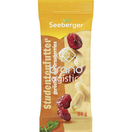 Seeberger Studentenfutter mit Cranberries 50 g