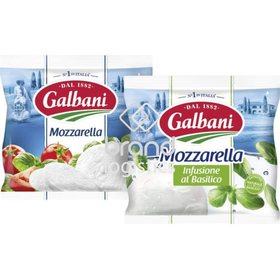 Galbani Infusione al Basilico 125 g + Galbani Mozzarella 125 g
