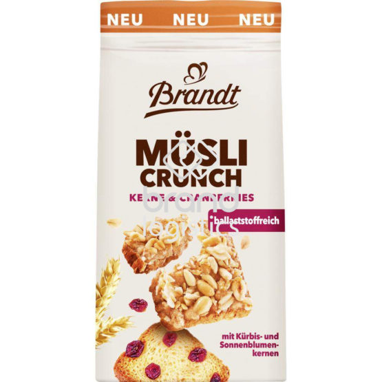 Brandt Müsli Crunch Cranberries & Kerne 90 g