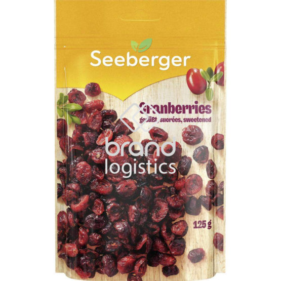 Seeberger Cranberries gesüßt 125 g
