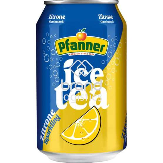 Pfanner Eistee Lemon sparkling 0,33 l