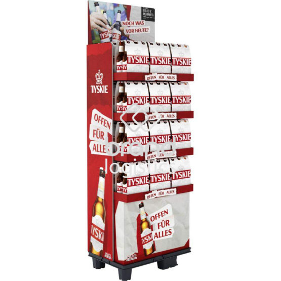 Tyskie Gronie Flasche Display 36x6x0,33 l MW