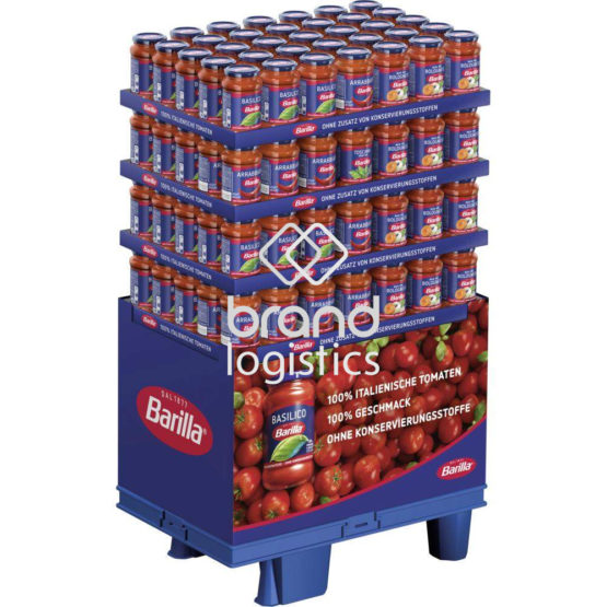Barilla Red Sauces Display 5-fach 140 x 400g ¼ CH