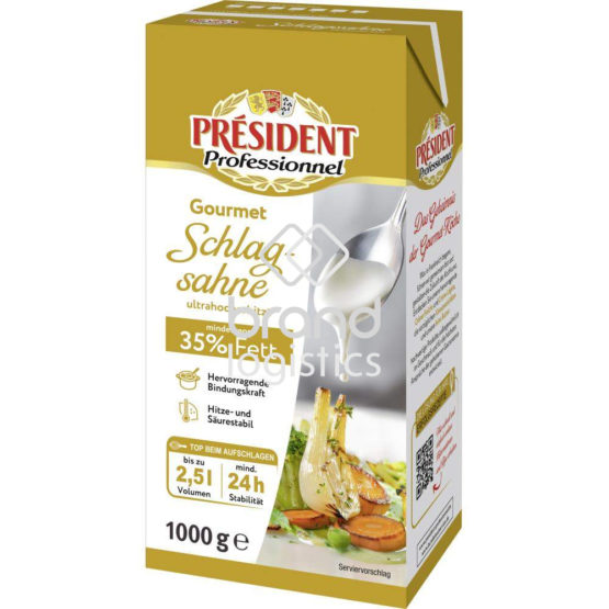 Président Professionnel Gourmet Schlagsahne 35% 1 kg