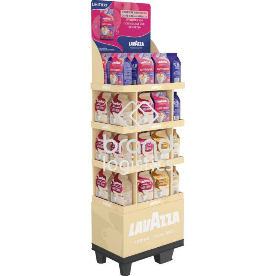 Lavazza Caffè Crema Bohnen 3-fach Display 60×1 kg
