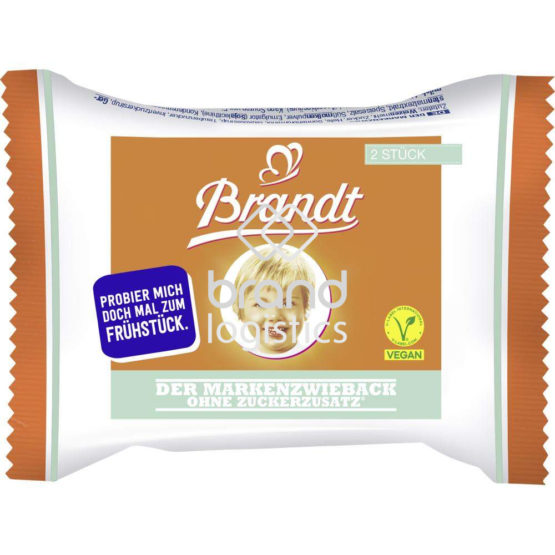 Brandt Mini Markenzwieback ohne Zuckerzusatz 2er 28 g