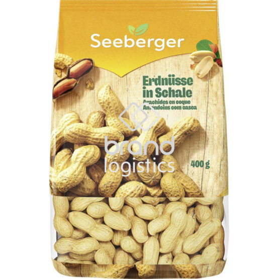 Seeberger Erdnüsse in Schale 400 g