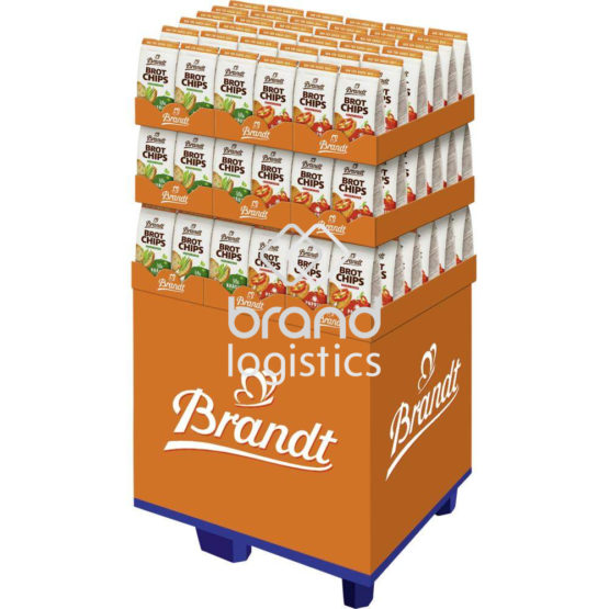 Brandt Brotchips 2-fach sortiert Display 90×100 g