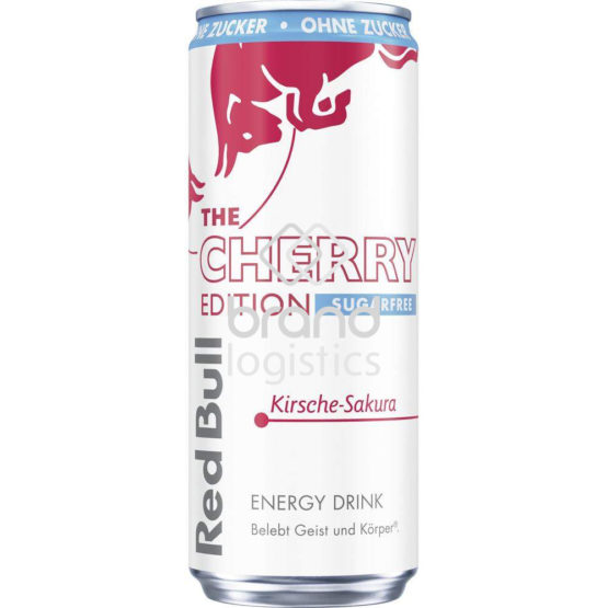 Red Bull Energy Drink Cherry Edition, Sugarfree, Kirsche-Sakura, 330ml EINWEG E-Commerce