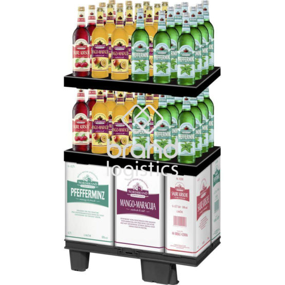 Nordbrand Nordhausen Liköre 3-fach Display 72×0,7 l