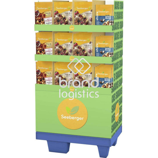 Seeberger Schoko Snack Mischungen 3-fach Display 150 St.