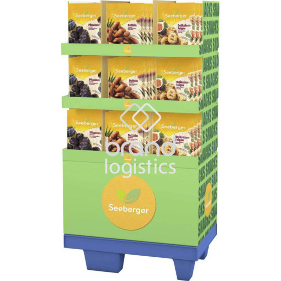 Seeberger Trockenfrüchte 3-fach 1/4CH Display 114×200 g