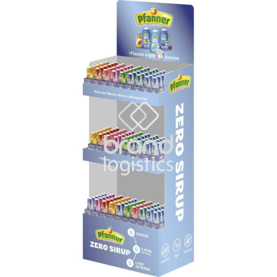 Pfanner Zero Sirup Mix 3-fach Display 162x57ml