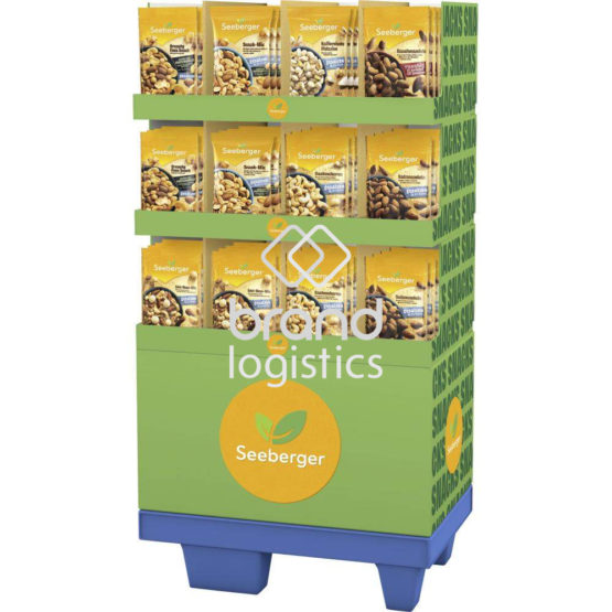 Seeberger Gesalzene Snacks 7-fach Display 146 St. 1/4CH