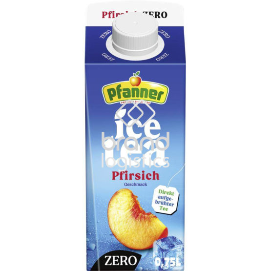 Pfanner Eistee Pfirsich Zero 0,75 l Elo