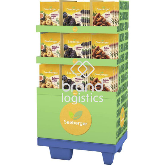 Seeberger Trockenfrüchte 3-fach 1/4CH Display 114×200 g