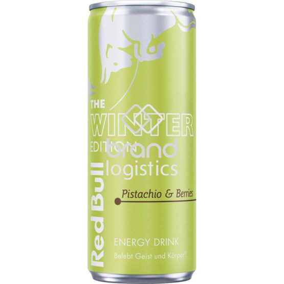 Red Bull Energy Drink Winter Edition, Pistachio & Berries, 250ml EINWEG E-Commerce