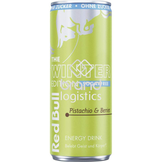 Red Bull Energy Drink Winter Edition, Pistachio & Berries, Sugarfree, 250 ml EINWEG E-Commerce