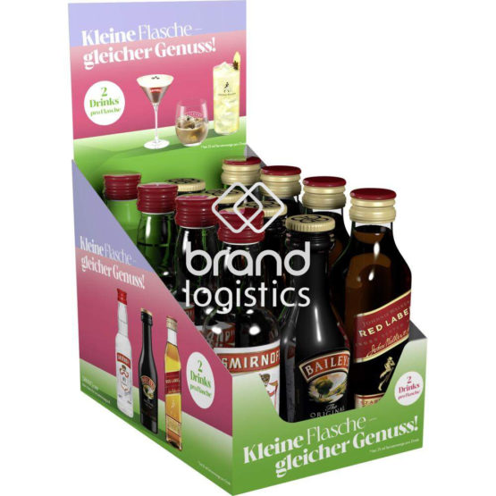 Multibrand 12er Mixkarton Smirnoff, Johnnie Walker, Baileys