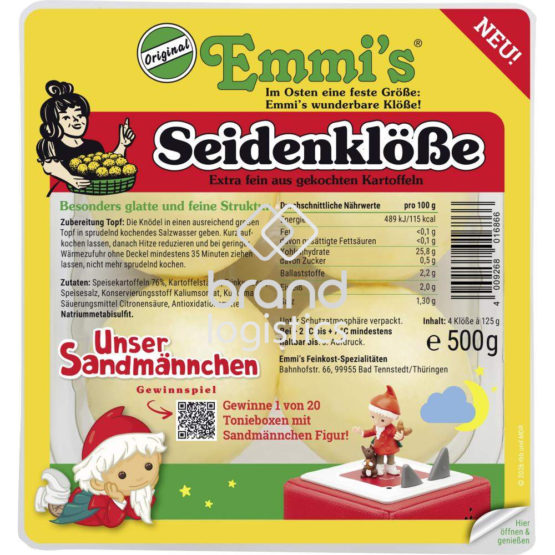 Emmi’s Seidenklöße Sandmännchen Toniebox Promotion 500 g