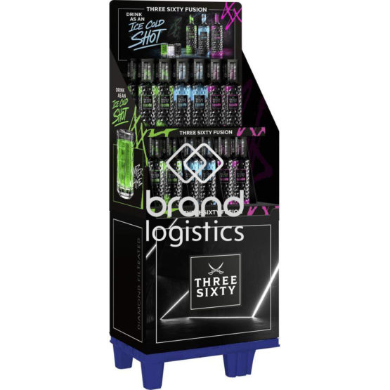 Three Sixty Fusion Mix 20% 3-fach 36×0,7l+Shotglas