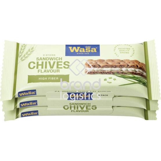 Wasa Sandwich Cheese & Chives 3×37 g