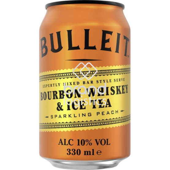 Bulleit Bourbon & Peach Iced Tea 10 % Vol. 0,33 l