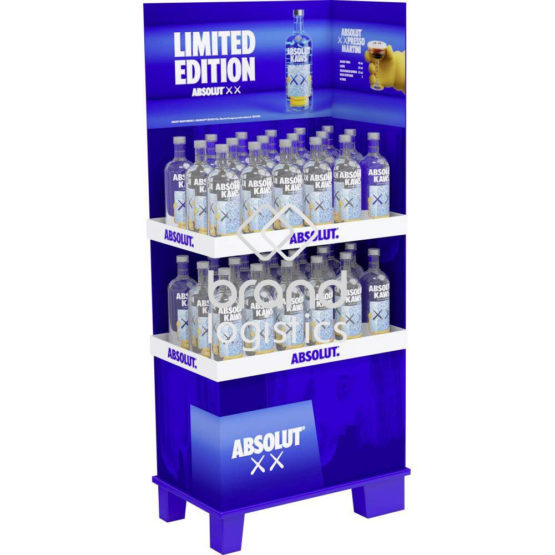 Absolut Vodka Limited Edtion Kaws 40% vol. Display 48×0,7 l – Winterpromotion 2026
