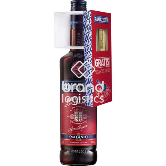 Ramazzotti Amaro 30% 0,7 l On-Pack mit Pizzaschneider – Winterpromotion 2026