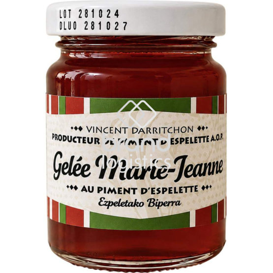 Vanilleland Gelée Marie-Jeanne au Piment d’Espelette A.O.P. 100 g