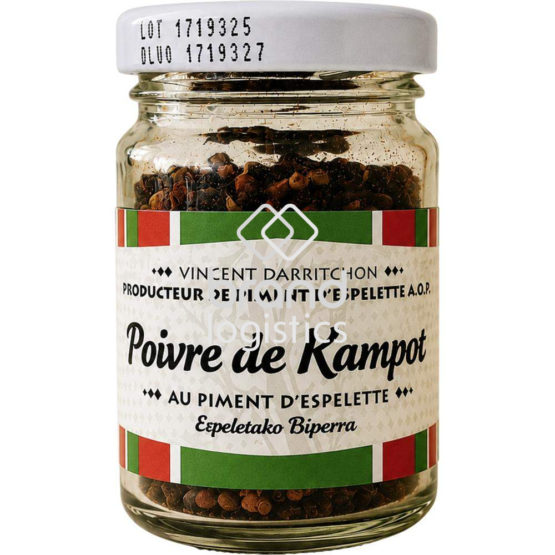 Vanilleland Poivre de Kampot au Piment d’Espelette A.O.P. 40 g