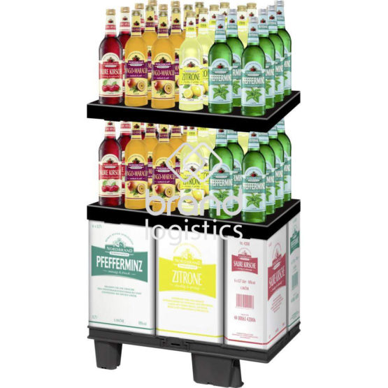 Nordbrand Nordhausen Liköre 4-fach Display 72×0,7 l